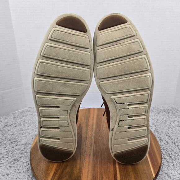 Cole Haan Mens 12M OriginalGrand Woodbury Brown Wingtip Brogue Casual Oxford - Picture 8 of 12